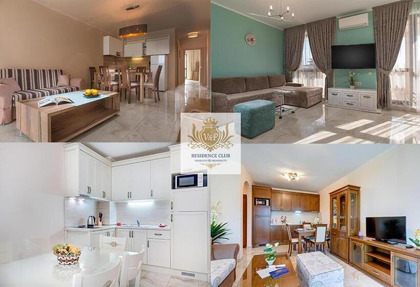 Апартаменты 2 Спальни, Poseidon Vip Residence Club Balneo & Spa Resort