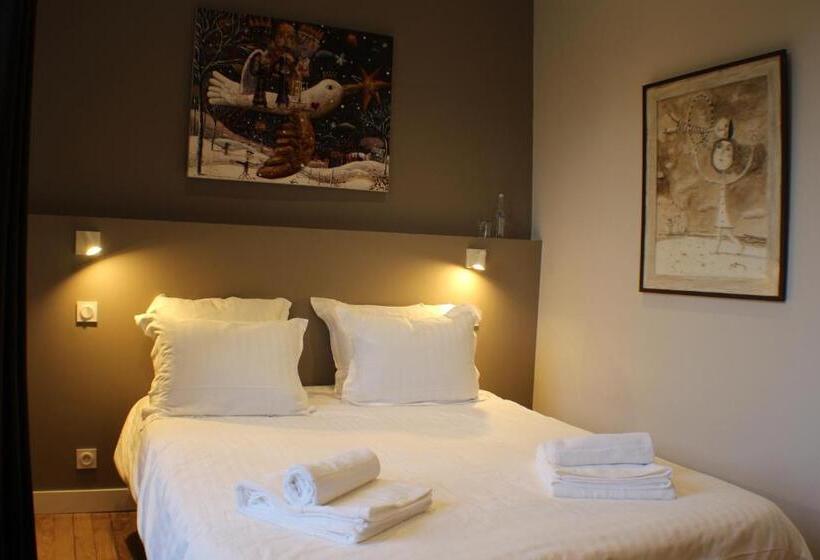 اتاق استاندارد با چشم‌انداز باغ, Manoir Du Moustoir   Hôtel Les Empreintes