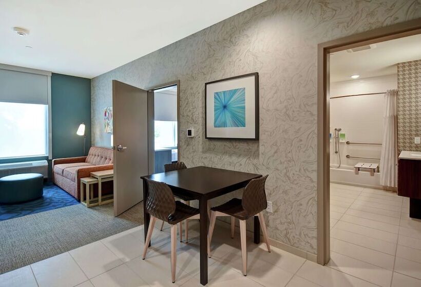 Люкс Адаптированный для Инвалидов, Home2 Suites By Hilton Harvey New Orleans Westbank