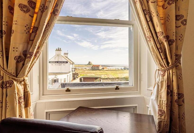 חדר סטנדרט נוף לים, Manor House Hotel Holy Island