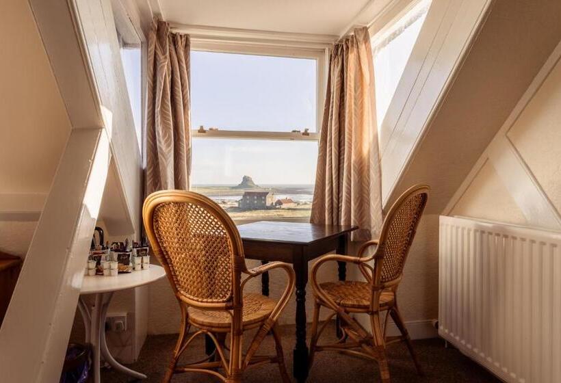 חדר משפחתי נוף לים, Manor House Hotel Holy Island