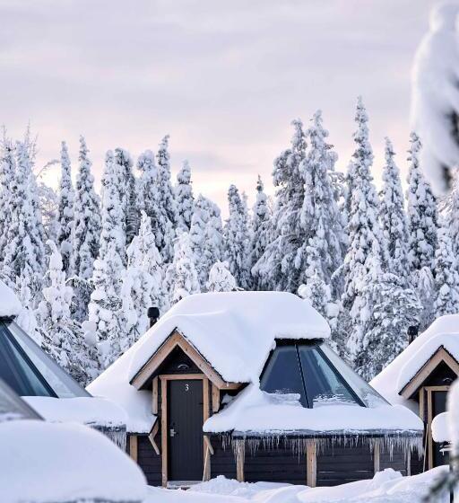 Хижина, Northern Lights Village Levi