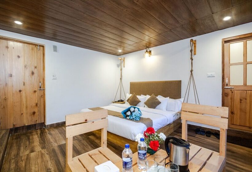 ダブルベッドのベーシックルーム, Winterfell The Stay, Unique River Front Resort