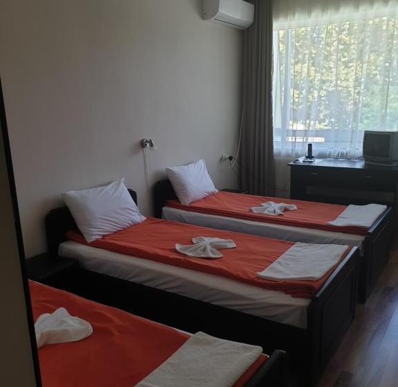 اتاق استاندارد سه تخته با بالکن, Park Hotel Ivailo