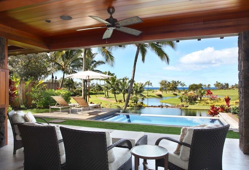침실 4개 빌라, The Lodge At Kukuiula   Coraltree Residence Collection