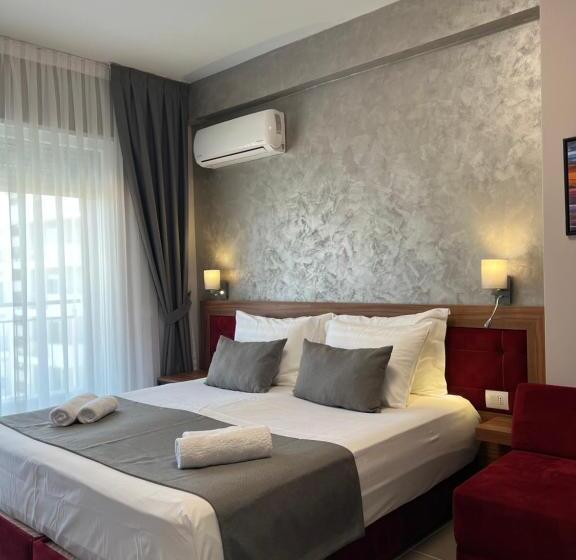 스탠다드 룸 풀장 전망, Domus Hotel & Apartments