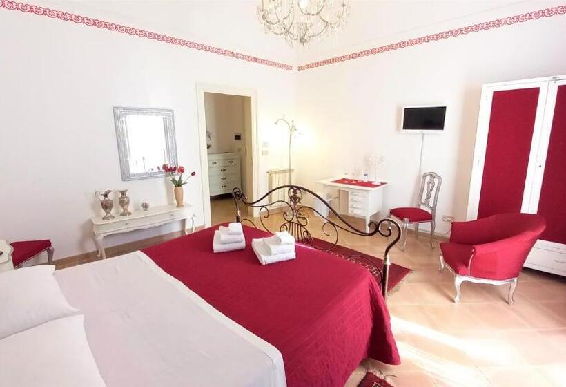 اتاق استاندارد با بالکن, Bed&book Palazzo Cutelli