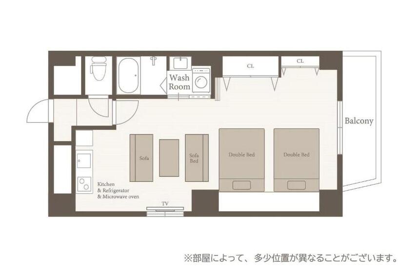 Quarto Deluxe, Takuto Stay Sakaisuji Hommachi