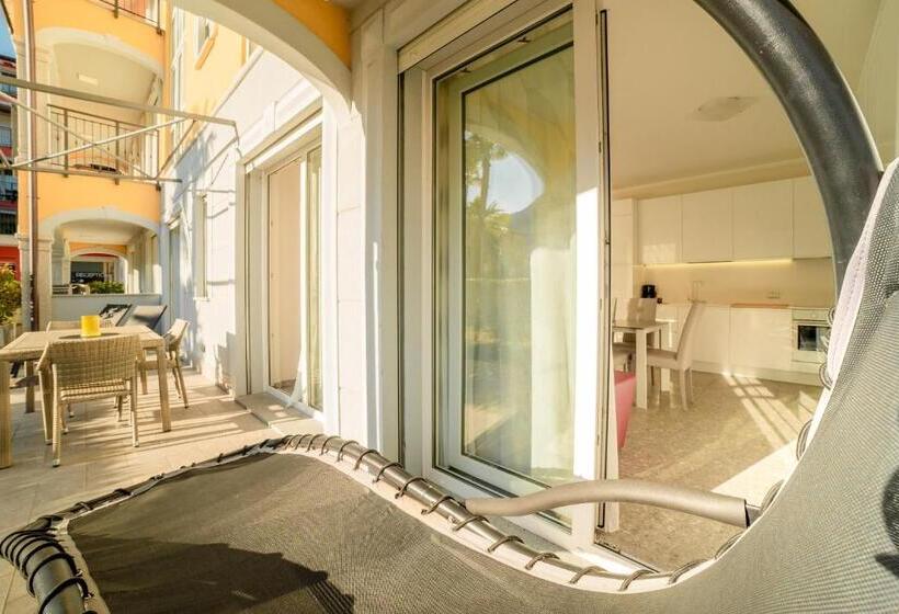 شقة غرفة واحدة مزودة بتراس, Yachting Residence