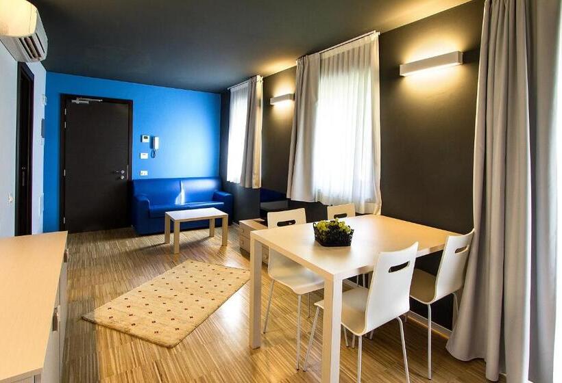 내측 침실 1개 아파트, Residence Bleu