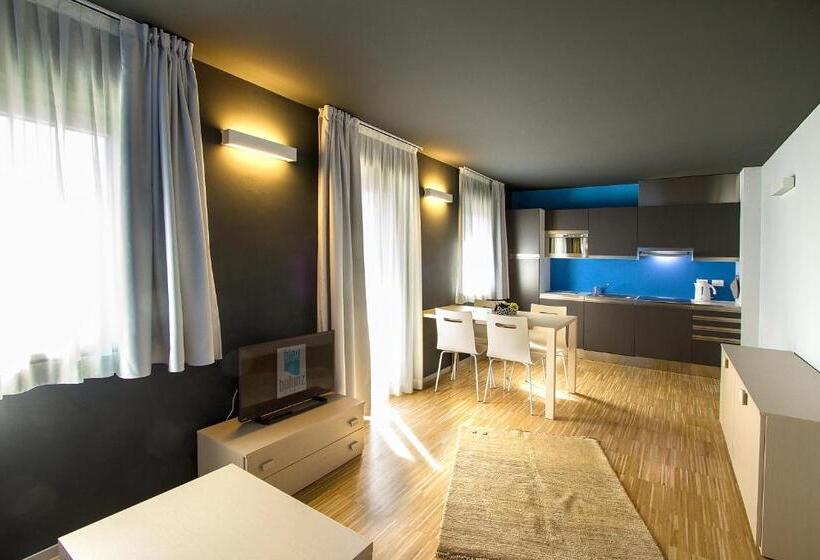 침실 1개 테라스 아파트, Residence Bleu