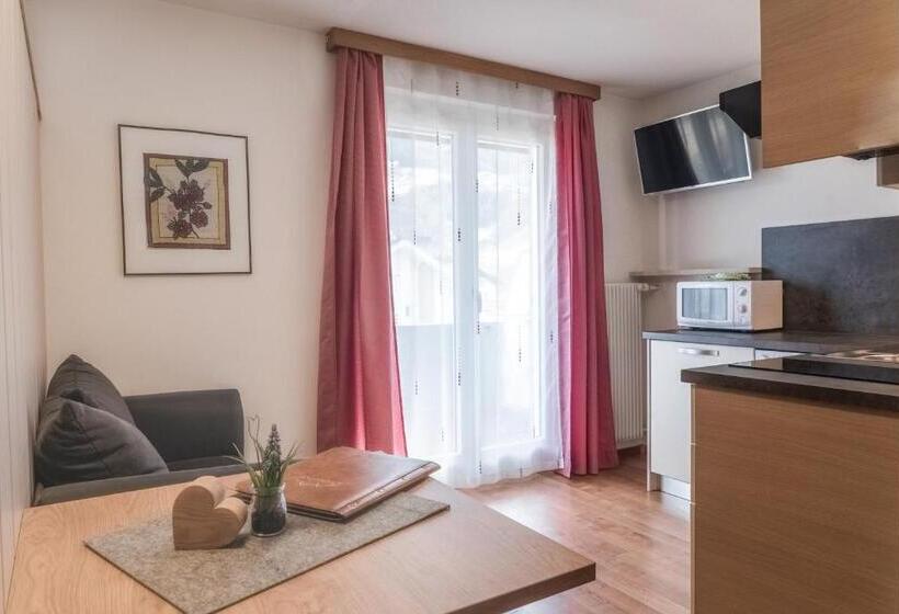 Апартаменты 1 Спальня с Видом, Residence Ortlerhof