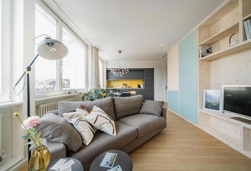 آپارتمان 1 خوابه با چشم‌انداز, Wanderlust Guesthouse