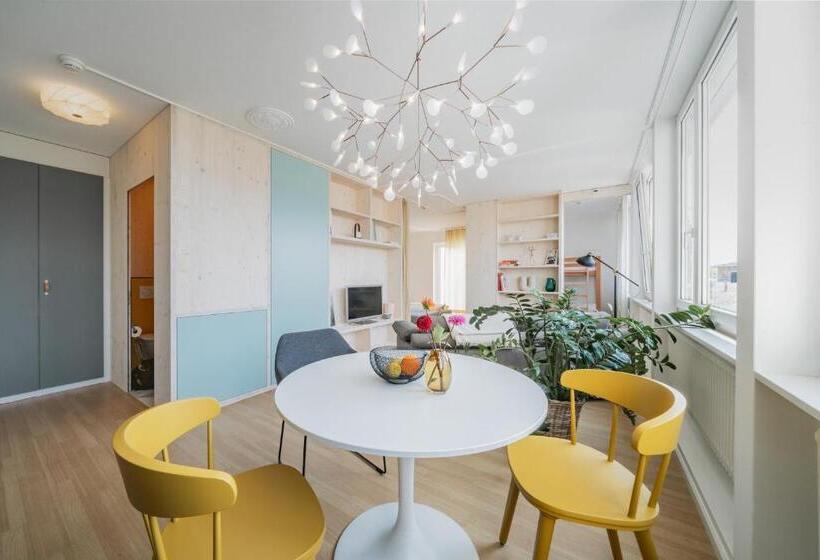 带1个卧室带观景的公寓, Wanderlust Guesthouse
