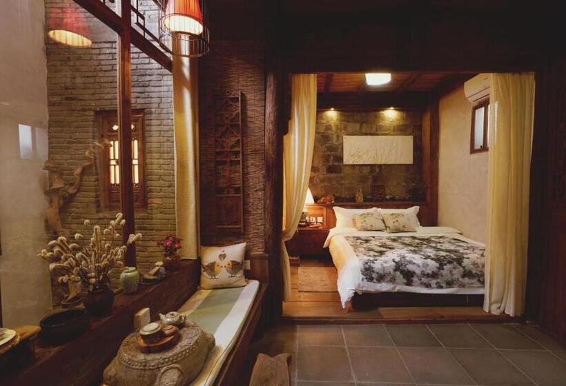 디럭스 룸, Wuyuan Qiye Yanxiang Guesthouse