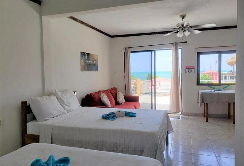 Студия Стандарт Вид на Море, Beach Side Condos Caye Caulker By Ccvh