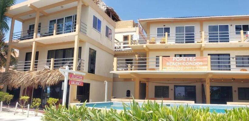 إستوديو قياسى مطل على البحر, Beach Side Condos Caye Caulker By Ccvh