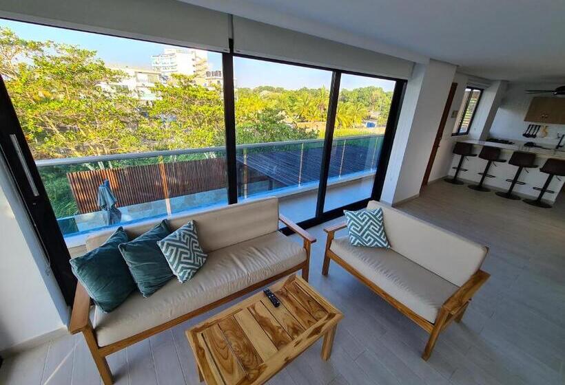 آپارتمان 1 خوابه با چشمانداز دریا, Camino Palmero Coveñas