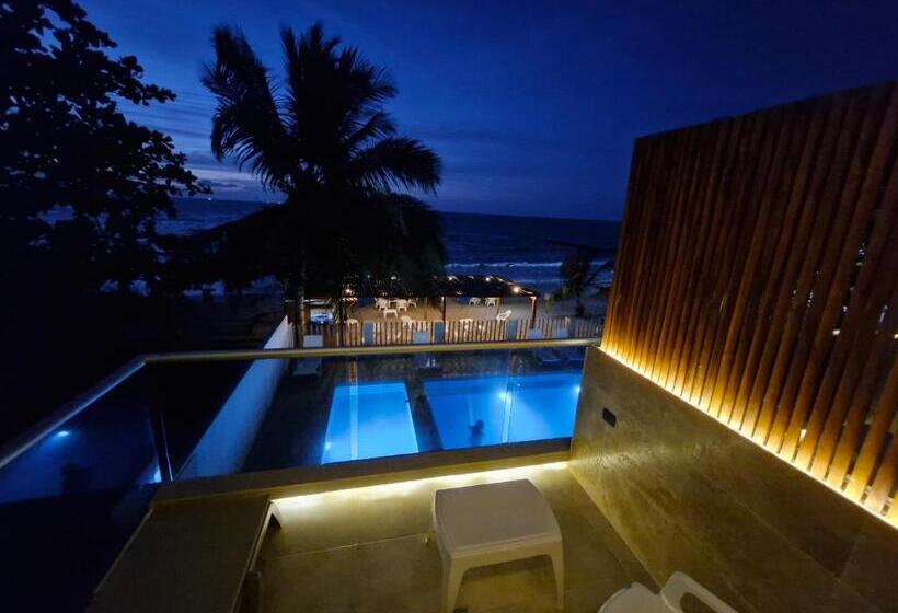 اتاق استاندارد با بالکن و چشمانداز دریا, Camino Palmero Coveñas