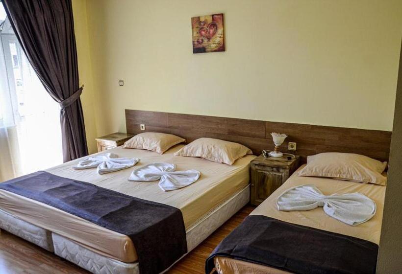 Трехместный Номер Стандарт с Балконом, Edelvais Guest House