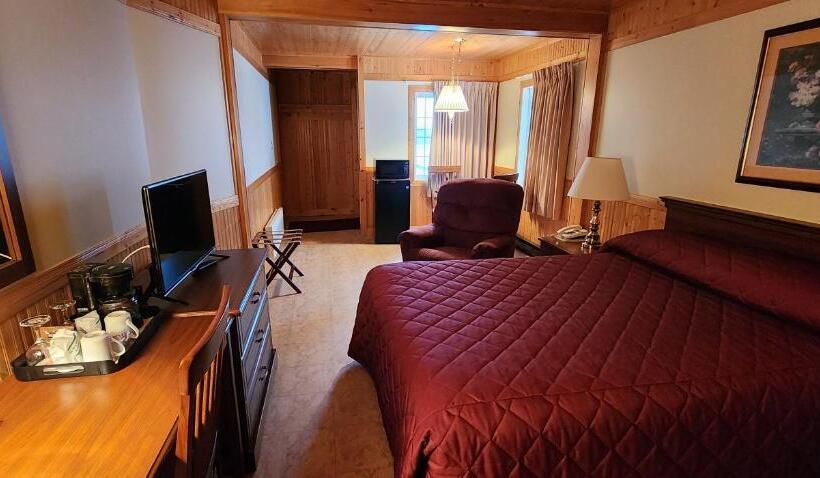 Standardrum Havsutsikt, Auberge Motel 4 Saisons