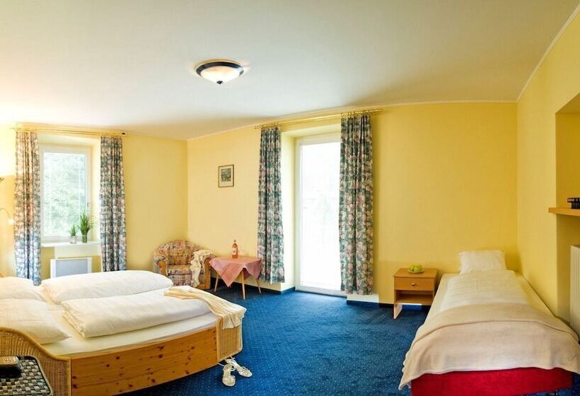 اتاق استاندارد سه نفره, Euro Youth Hotel & Krone