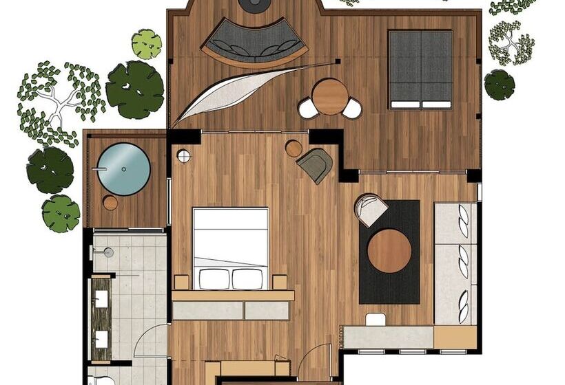 스위트, Silky Oaks Lodge