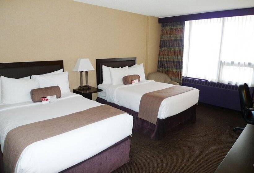스탠다드 룸 더블 침대 2개, Ramada Plaza By Wyndham Calgary Downtown