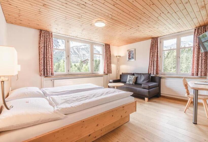 Апартаменты 2 Спальни, Alpensonne   Panoramazimmer & Restaurant