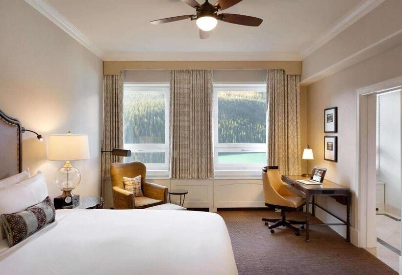 اتاق لوکس با چشم‌انداز دریاچه, Fairmont Chateau Lake Louise