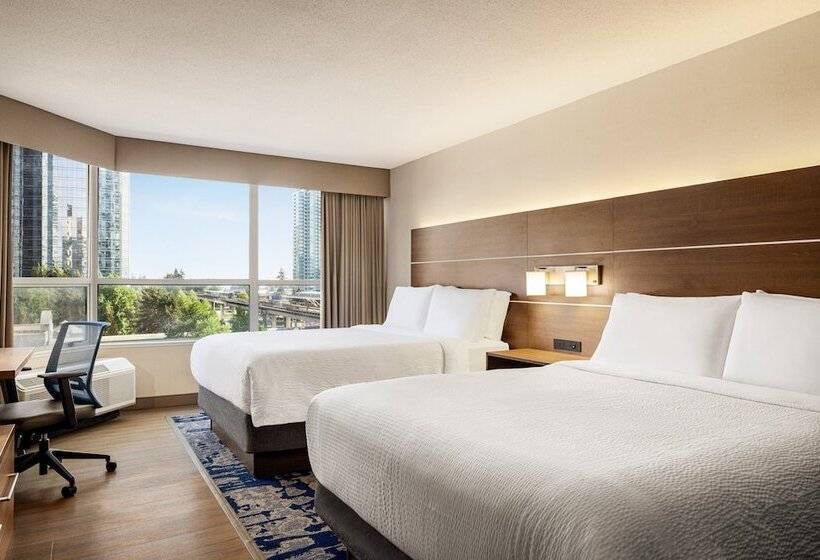 스탠다드 룸 더블 침대 2개, Holiday Inn Express Vancouvermetrotown