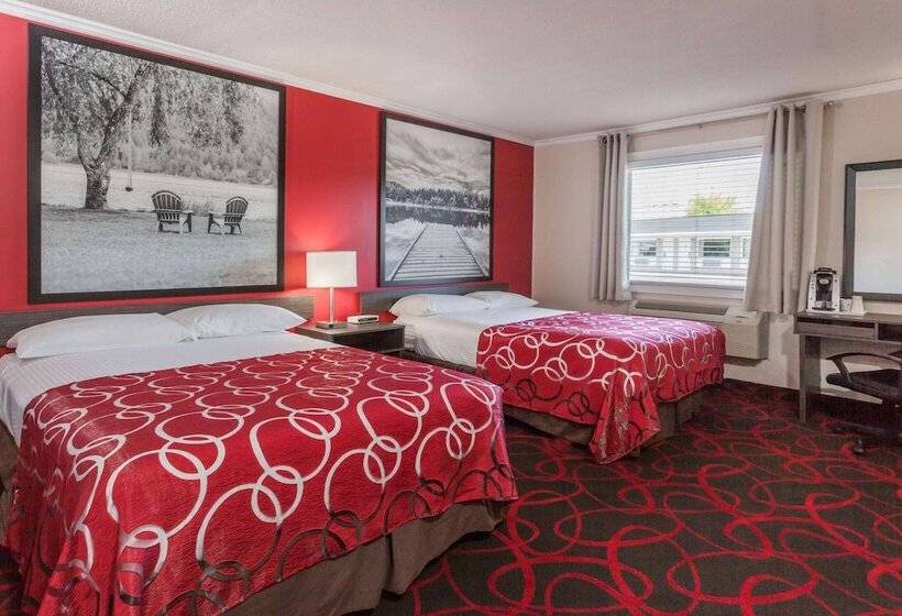 Номер Стандарт 2 Двуспальные Кровати, Super 8 By Wyndham Kirkland Lake