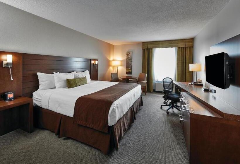 스탠다드 룸 킹사이즈 침대, Quality Inn Rouynnoranda