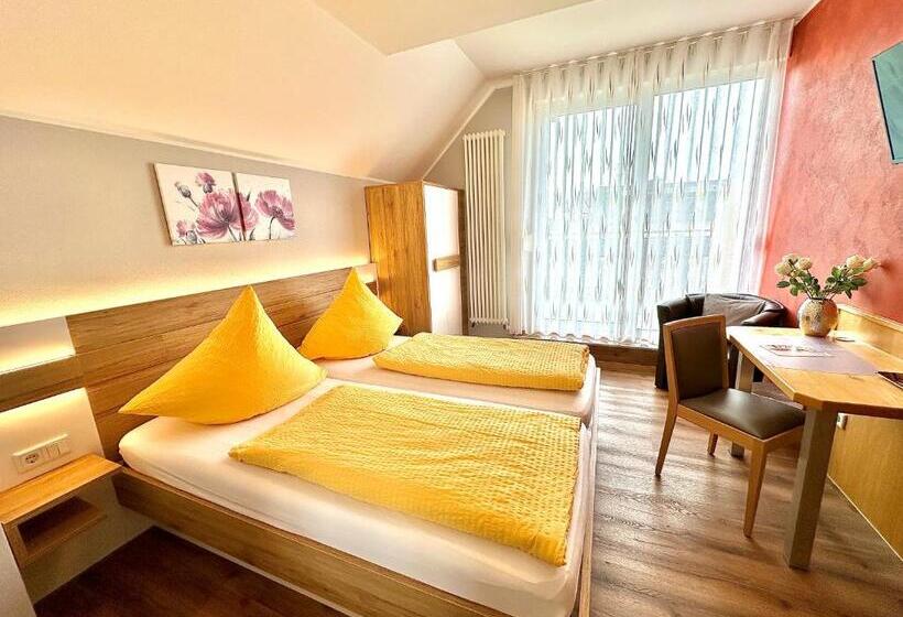 Quarto Estandar com Sacada, Restaurant Berghof