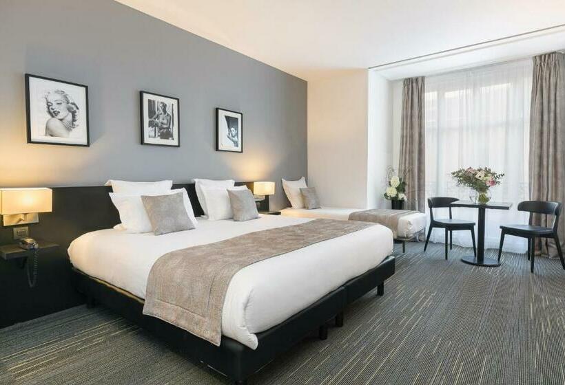 Quarto Triplo Superior, Best Western Plus Hôtel Massena Nice