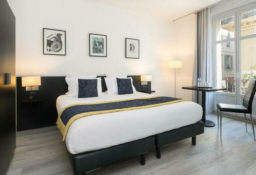 Quarto Superior com Sacada, Best Western Plus Hôtel Massena Nice