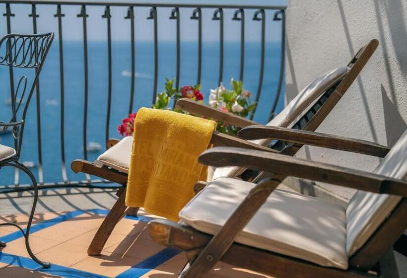 Camera Deluxe Vista Mare, Albergo Miramare Positano