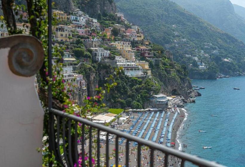 Номер Deluxe Вид на Море, Albergo Miramare Positano