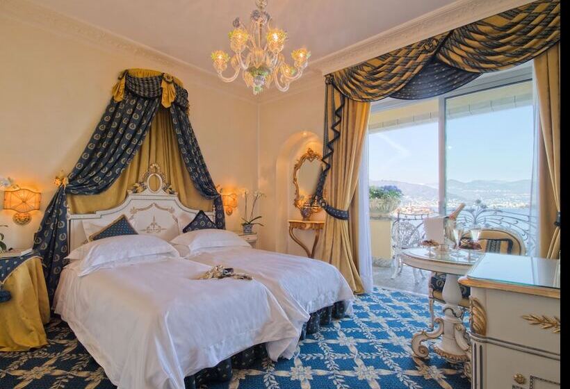 Номер Deluxe Вид на Озеро, Villa E Palazzo Aminta