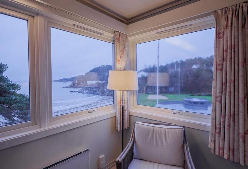 带海景的标准房, Strand Hotel Fevik   By Classic Norway Hotels