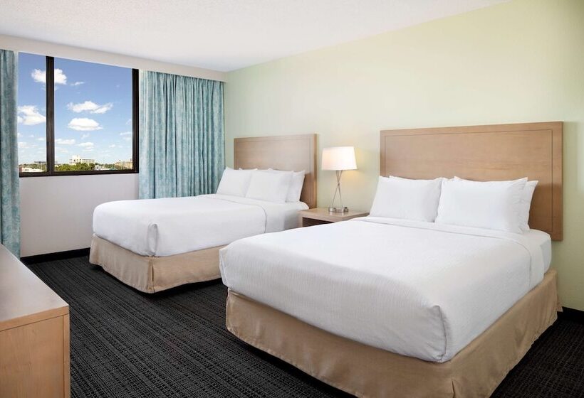스탠다드 룸 더블 침대 2개, Embassy Suites By Hilton Tampa Airport Westshore