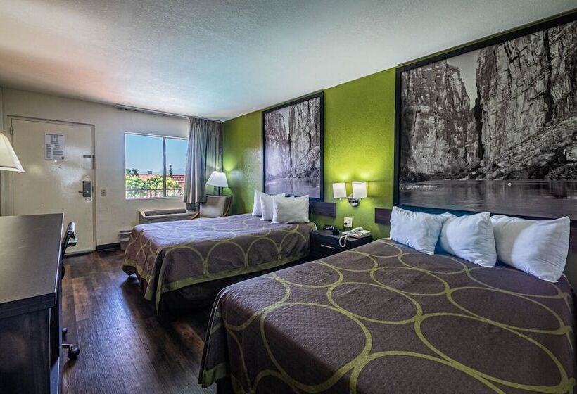 חדר סטנדרט שתי מיטות זוגיות, Super 8 By Wyndham El Paso Airport