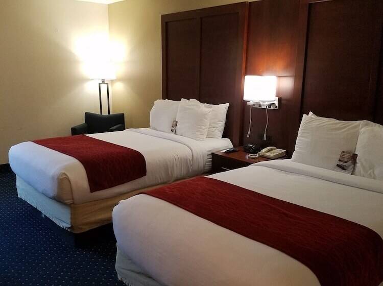 스탠다드 룸 더블 침대 2개, Comfort Inn Laurinburg