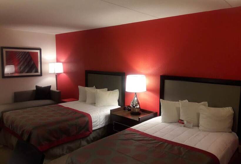 Номер Стандарт 2 Двуспальные Кровати, Ramada By Wyndham Albuquerque Airport