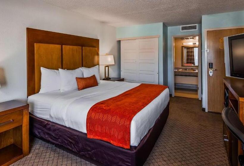 身障者適用キングサイズベッドルーム, Best Western Plus El Paso Airport Hotel & Conference Center