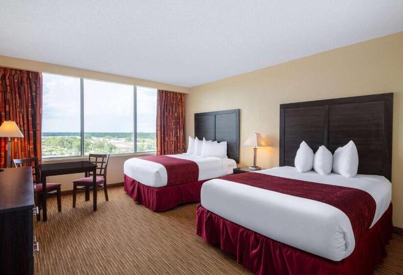 חדר דלוקס, Ramada By Wyndham Kissimmee Gateway   Free Theme Park Shuttle