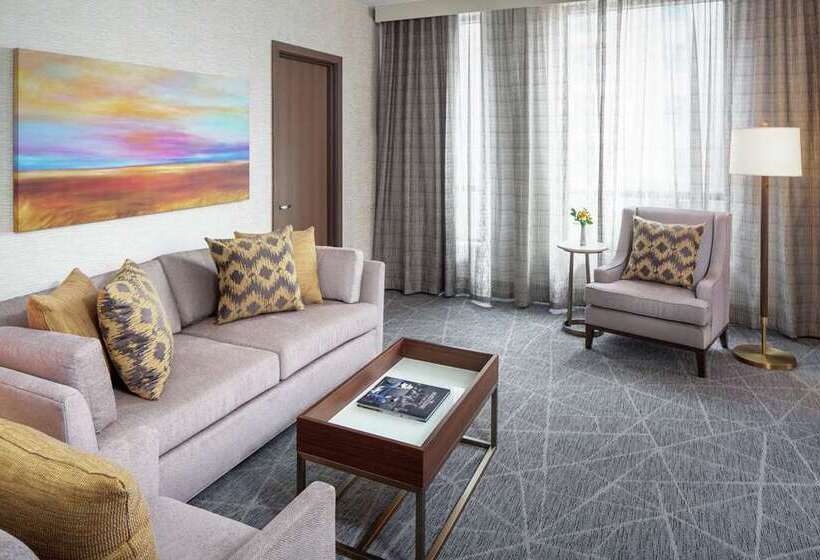 Полулюкс Кровать Кинг, Alex Johnson Rapid City Curio Collection By Hilton