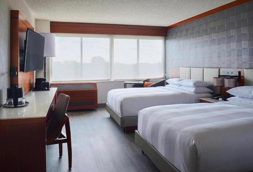 스탠다드 룸 더블 침대 2개, Detroit Marriott Southfield