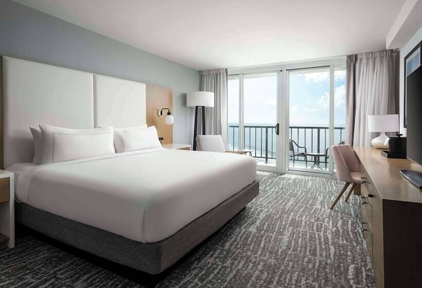 キングサイズベッドのスイートルーム, Hilton Myrtle Beach Resort