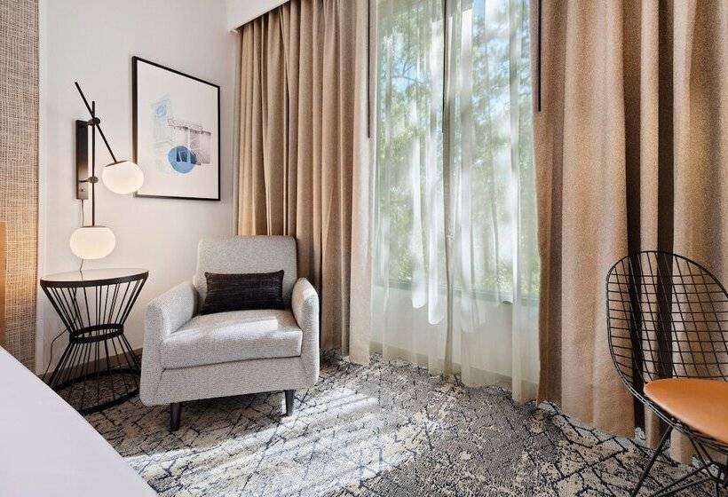 带2个双人床的标准工作室, Sheraton Chapel Hill